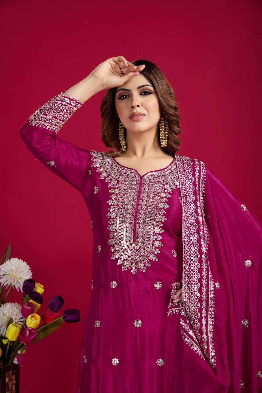 Mirror Work Sharara Suit with Dupatta | Indian Designer Ethnic Wear | Party & Wedding Outfit for Women (BLACKLUXE CRAFTS) - BLACKLUXECRAFTS