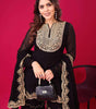 Women's Faux Georgette Embroidered Kurti With Plazzo and Dupatta Set (BLACKLUXE CRAFTS) - BLACKLUXECRAFTS