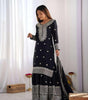 Mirror Work Sharara Suit with Dupatta | Indian Designer Ethnic Wear | Party & Wedding Outfit for Women (BLACKLUXE CRAFTS) - BLACKLUXECRAFTS