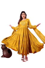 Anarkali Suit with Dupatta – Long Flared Ethnic Party Wear Dress for Women
(BLACKLUXE CRAFTS) - BLACKLUXECRAFTS