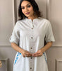Elegant Black Kurta Set with Pink Embroidery | Women’s Ethnic Outfit (BLACKLUXE CRAFTS) - BLACKLUXECRAFTS