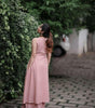 Blush Pink Sleeveless Cotton Kurta Set with Pants | Summer Co-Ord Outfit for Women | Casual Ethnic Wear (BLACKLUXE CRAFTS) - BLACKLUXECRAFTS
