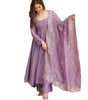 Anarkali Suit with Mirror Work Dupatta | Elegant Party Wear Indian Outfit for Women (BLACKLUXE CRAFTS) - BLACKLUXECRAFTS