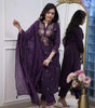 Designer Embroidered Kurta Set with Dupatta – Elegant Party & Festive Wear for Women (BLACKLUXE CRAFTS) - BLACKLUXECRAFTS