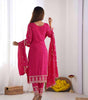 Embroidered Kurta Set with Dupatta – Festive Party Wear Indian Ethnic Outfit for Women (BLACKLUXE CRAFTS) - BLACKLUXECRAFTS