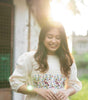 Cream Cotton Embroidered Dress – Handcrafted Floral Boho Ethnic Wear for Women (BLACKLUXE CRAFTS) - BLACKLUXECRAFTS