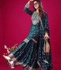 Embroidered Sharara Suit with Dupatta – Designer Party Wear Indian Outfit for Women (BLACKLUXE CRAFTS) - BLACKLUXECRAFTS