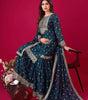 Embroidered Sharara Suit with Dupatta – Designer Party Wear Indian Outfit for Women (BLACKLUXE CRAFTS) - BLACKLUXECRAFTS