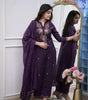 Designer Embroidered Kurta Set with Dupatta – Elegant Party & Festive Wear for Women (BLACKLUXE CRAFTS) - BLACKLUXECRAFTS