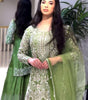 Heavy Embroidered Kurta Sharara Set with Dupatta – Designer Indian Wedding & Party Wear Outfit (BLACKLUXE CRAFTS) - BLACKLUXECRAFTS