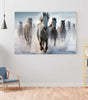 BLACKLUXE LIFESTYLE LTD Seven Horse Painting For Wall Decoration With Frame Canvas Painting For Living Room Bedroom Home Office & Hotels - BLACKLUXECRAFTS