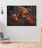 BLACKLUXE LIFESTYLE LTD Flower Paintings For Wall Decoration With Frame Canvas Painting For Living Room Bedroom Home Office & Hotels - BLACKLUXECRAFTS