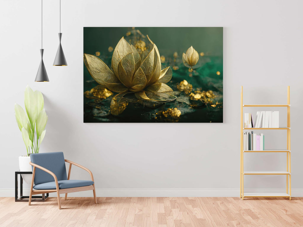 BLACKLUXE LIFESTYLE LTD Flower Paintings For Wall Decoration With Frame Canvas Painting For Living Room Bedroom Home Office & Hotels - BLACKLUXECRAFTS