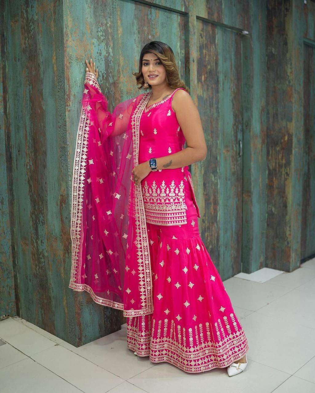 Embroidered Lehenga Suit with Dupatta – Festive Party Wear Indian Ethnic Outfit for Women (BLACKLUXE CRAFTS) - BLACKLUXECRAFTS