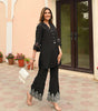 Elegant Black Kurti with Palazzo Pants – Women’s Designer Embroidered Party & Casual Wear Set (BLACKLUXE CRAFTS) - BLACKLUXECRAFTS