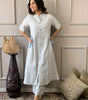 Elegant Black Kurta Set with Pink Embroidery | Women’s Ethnic Outfit (BLACKLUXE CRAFTS) - BLACKLUXECRAFTS
