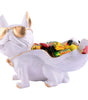 Cool Bulldog Candy Bowl Statue with Sunglasses – Resin Dog Figurine Snack Holder & Decorative Storage for Home Décor (BLACKLUXE CRAFTS) - BLACKLUXECRAFTS