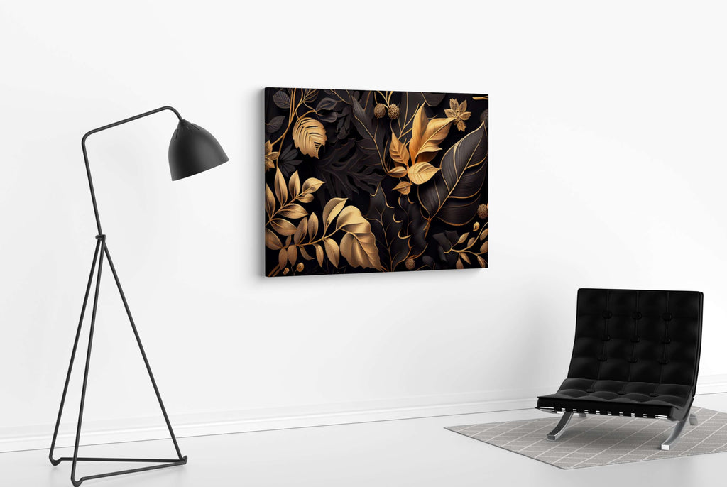BLACKLUXE LIFESTYLE LTD Flower Paintings For Wall Decoration With Frame Canvas Painting For Living Room Bedroom Home Office & Hotels - BLACKLUXECRAFTS