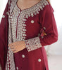 Mirror Work Sharara Suit with Dupatta | Indian Designer Ethnic Wear | Party & Wedding Outfit for Women (BLACKLUXE CRAFTS) - BLACKLUXECRAFTS