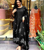 Embroidered Cotton Kurta Set with Dupatta – Elegant Party & Festive Wear for Women (BLACKLUXE CRAFTS) - BLACKLUXECRAFTS