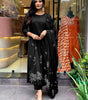 Embroidered Cotton Kurta Set with Dupatta – Elegant Party & Festive Wear for Women (BLACKLUXE CRAFTS) - BLACKLUXECRAFTS