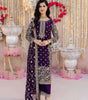 Women's Faux Georgette Embroidered Full Sleeve Straight Kurti with Pant & Dupatta Set (BLACKLUXE CRAFTS) - BLACKLUXECRAFTS
