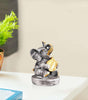 Silver Elephant Harp Figurine – Handcrafted Resin Musician Elephant Statue for Home Décor & Spiritual Gift (BLACKLUXE CRAFTS) - BLACKLUXECRAFTS
