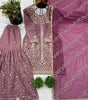 Designer Mauve Embroidered Sharara Suit with Dupatta – Heavy Party Wear Indian Ethnic Outfit for Women
(BLACKLUXE CRAFTS) - BLACKLUXECRAFTS