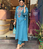 Mirror Work Kurta Set with Dupatta – Elegant Indian Ethnic Wear for Women (BLACKLUXE CRAFTS) - BLACKLUXECRAFTS