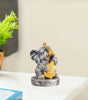 Silver Elephant Guitar Figurine – Handcrafted Resin Elephant Musician Statue for Home Décor & Lucky Gift (BLACKLUXE CRAFTS) - BLACKLUXECRAFTS