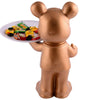 Handmade Resin Bear Candy Tray – Golden Decorative Animal Snack Holder | Modern Tabletop Organizer, Unique Home Decor & Gift from India (BLACKLUXE CRAFTS) - BLACKLUXECRAFTS