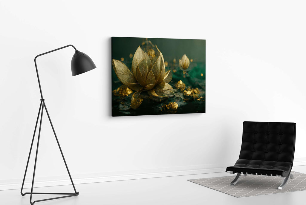 BLACKLUXE LIFESTYLE LTD Flower Paintings For Wall Decoration With Frame Canvas Painting For Living Room Bedroom Home Office & Hotels - BLACKLUXECRAFTS