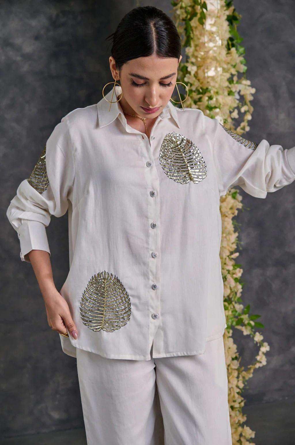 Trendy Co-ord Set for Women with Printed Detailing | Casual & Party Wear (BLACKLUXE CRAFTS) - BLACKLUXECRAFTS