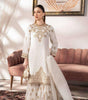 Women's Faux Georgette Embroidered Straight Kurti With Sharara and Dupatta Set (BLACKLUXE CRAFTS) - BLACKLUXECRAFTS