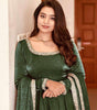 Women's Fandy Silk Embroidered Anarkali Kurti Gown With Dupatta Set (BLACKLUXE CRAFTS) - BLACKLUXECRAFTS