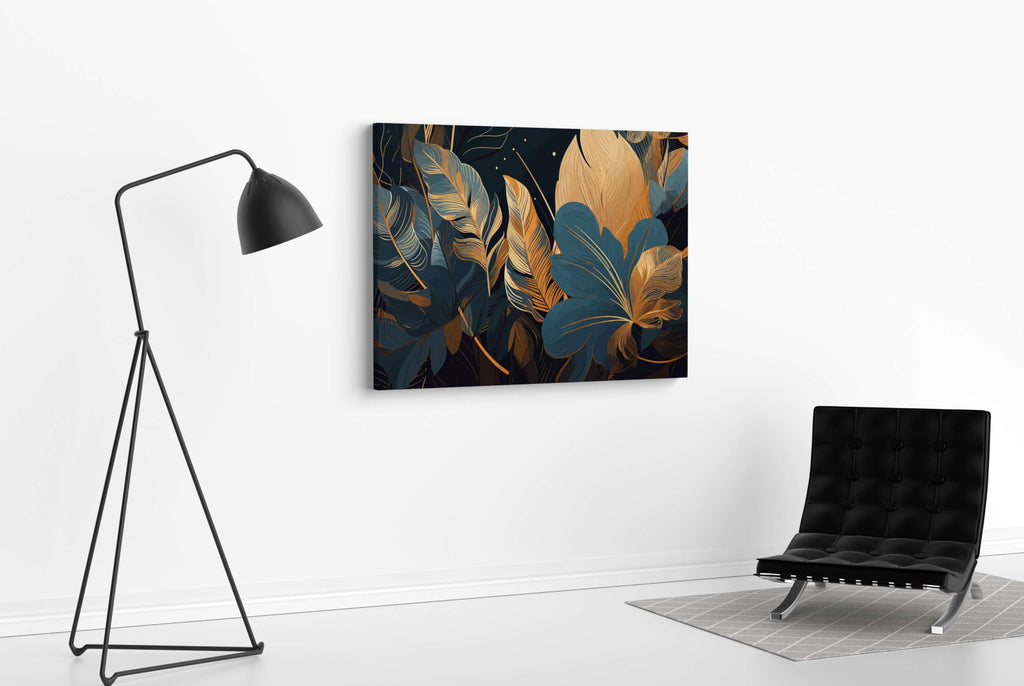 BLACKLUXE LIFESTYLE LTD Flower Paintings For Wall Decoration With Frame Canvas Painting For Living Room Bedroom Home Office & Hotels - BLACKLUXECRAFTS
