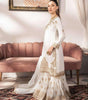 Women's Faux Georgette Embroidered Straight Kurti With Sharara and Dupatta Set (BLACKLUXE CRAFTS) - BLACKLUXECRAFTS