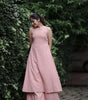 Blush Pink Sleeveless Cotton Kurta Set with Pants | Summer Co-Ord Outfit for Women | Casual Ethnic Wear (BLACKLUXE CRAFTS) - BLACKLUXECRAFTS
