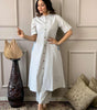 Elegant Black Kurta Set with Pink Embroidery | Women’s Ethnic Outfit (BLACKLUXE CRAFTS) - BLACKLUXECRAFTS