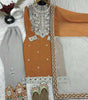 Mustard Embroidered Pakistani Salwar Kameez with Dupatta | Designer Eid & Wedding Wear for Women | Luxury Ethnic Outfit (BLACKLUXE CRAFTS) - BLACKLUXECRAFTS