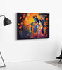 BLACKLUXE LIFESTYLE LTD Radha Krishna Paintings For Wall Decoration With Frame Canvas Painting For Living Room Bedroom Home Office & Hotels - BLACKLUXECRAFTS