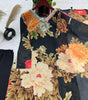 Black Floral Printed Suit Set with Dupatta – Elegant Indian Ethnic Wear for Parties & Festive Occasions (BLACKLUXE CRAFTS) - BLACKLUXECRAFTS