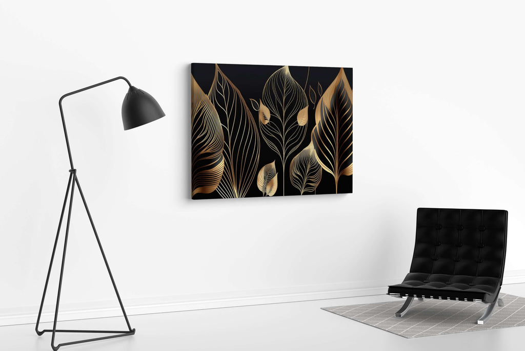BLACKLUXE LIFESTYLE LTD Flower Paintings For Wall Decoration With Frame Canvas Painting For Living Room Bedroom Home Office & Hotels - BLACKLUXECRAFTS