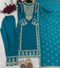 Embroidered Kurta Set with Dupatta – Festive Party Wear Indian Ethnic Outfit for Women (BLACKLUXE CRAFTS) - BLACKLUXECRAFTS