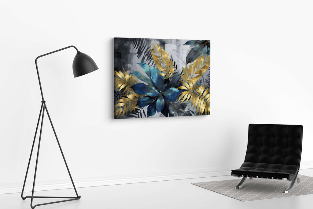 BLACKLUXE LIFESTYLE LTD Flower Paintings For Wall Decoration With Frame Canvas Painting For Living Room Bedroom Home Office & Hotels - BLACKLUXECRAFTS