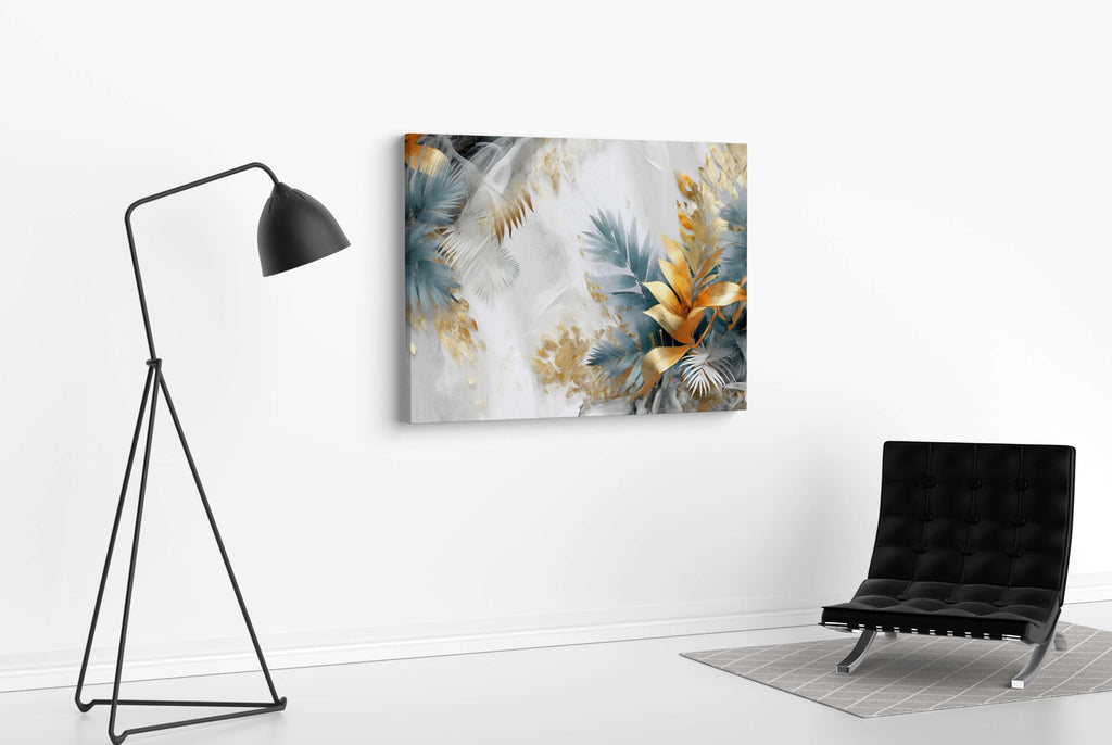 BLACKLUXE LIFESTYLE LTD Flower Paintings For Wall Decoration With Frame Canvas Painting For Living Room Bedroom Home Office & Hotels - BLACKLUXECRAFTS