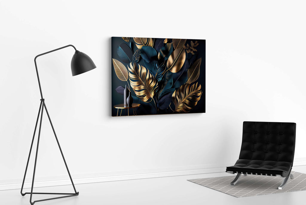 BLACKLUXE LIFESTYLE LTD Flower Paintings For Wall Decoration With Frame Canvas Painting For Living Room Bedroom Home Office & Hotels - BLACKLUXECRAFTS