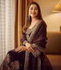 Designer Brown Velvet Embroidered Salwar Suit with Dupatta – Luxury Indian Ethnic Party Wear Outfit for Women (BLACKLUXE CRAFTS) - BLACKLUXECRAFTS