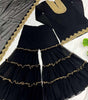 Women's Faux Georgette Embroidered Kurti With Plazzo and Dupatta Set (BLACKLUXE CRAFTS) - BLACKLUXECRAFTS