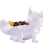 Cool Bulldog Candy Bowl Statue with Sunglasses – Resin Dog Figurine Snack Holder & Decorative Storage for Home Décor (BLACKLUXE CRAFTS) - BLACKLUXECRAFTS